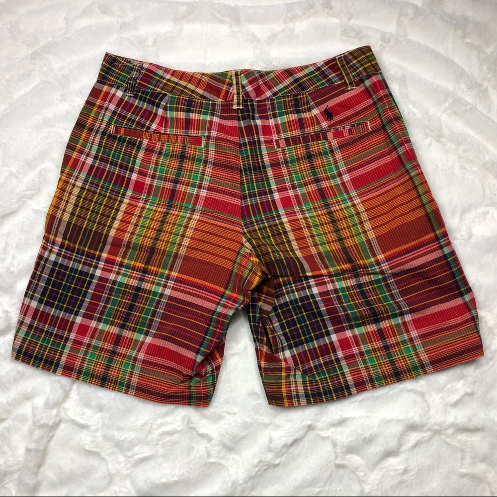 Ralph Lauren Polo Plaid Shorts size 16 - Picture 7 of 8